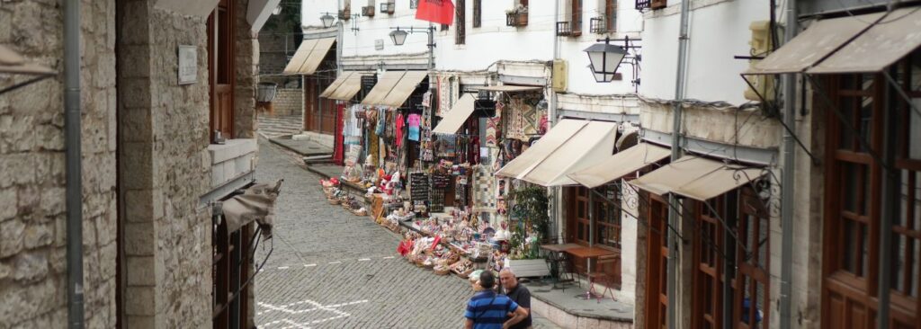 Die Altstadt von Gjirokaster