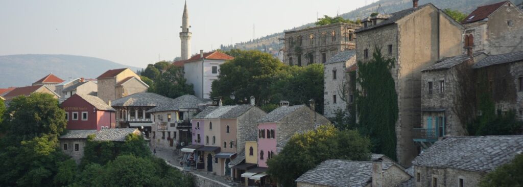Endecke die Altstadt von Mostar